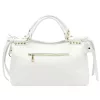 Camilla PREMIUM 10.008 DOLLARO fehér női bőr kézitáska 35 x 23 x 16 cm