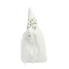 Camilla PREMIUM 10.008 DOLLARO fehér női bőr kézitáska 35 x 23 x 16 cm