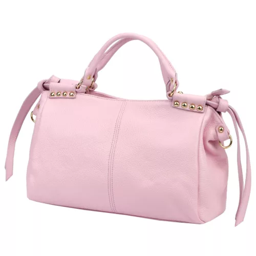 Camilla PREMIUM 10.008 púder női bőr kézitáska, oldalpánttal 35 x 23 x 16 cm