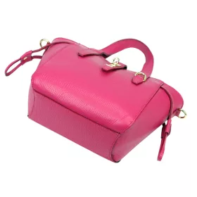   Luka 24-092 magenta női bőr kézitáska, vállpánttal 31 x 20 x 12 cm