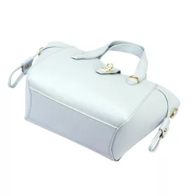   Luka 24-092 babakék női bőr kézitáska, vállpánttal  31 x 20 x 12 cm