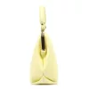 Luka 24-024 pasztell sárga női bőr kézitáska oldalpánttal 27 x 23 x 11 cm