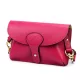 Luka 24-076 magenta női bőr oldaltáska, crossbody 22 x 15 x 6 cm