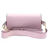 Luka 24-076 levendula lila női bőr oldaltáska, crossbody 22 x 15 x 6 cm