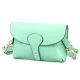 Luka 24-076 türkiz női bőr oldaltáska, crossbody 22 x 15 x 6 cm