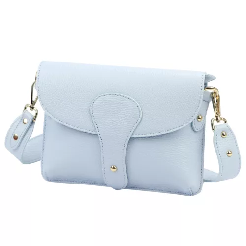 Luka 24-076 D DOLLARO INSTAGRAMKA (25-033) kék női bőr kézitáska 24 x 18 x 6 cm