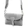 Luka 24-071 szürke női velúr bőr  oldaltáska 22.5 x 14.5 x 4.5 cm