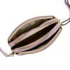 Luka 26-088 levendula lila női bőr oldaltáska, crossbody 22 x 13 x 7 cm
