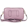Luka 26-088 levendula lila női bőr oldaltáska, crossbody 22 x 13 x 7 cm