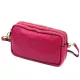 Luka 26-088 magenta női bőr oldaltáska, crossbody 22 x 13 x 7 cm