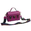 EGO ES0023AZ 040926WL magenta női bőr oldaltáska, crossbody 26 x 17 x 9 cm