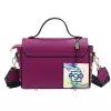 EGO ES0023AZ 040926WL magenta női bőr oldaltáska, crossbody 26 x 17 x 9 cm