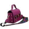 EGO ES0023AZ 040926WL magenta női bőr oldaltáska, crossbody 26 x 17 x 9 cm