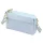 Luka 26-092 babakék női bőr oldaltáska, crossbody 23 x 15 x 7 cm