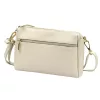 Luka 26-092 bézs női bő oldaltáska, crossbody 23 x 15 x 7 cm