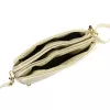 Luka 26-092 bézs női bő oldaltáska, crossbody 23 x 15 x 7 cm