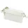 Luka 26-092 fehér női bőr oldaltáska, crossbody 23 x 15 x 7 cm