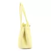 Camilla PREMIUM 10.004 pasztell sárga női bőr válltáska 37 x 24 x 14 cm