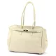 Camilla PREMIUM 10.004 bézs női bőr válltáska 37 x 24 x 14 cm