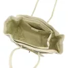Camilla PREMIUM 10.004 bézs női bőr válltáska 37 x 24 x 14 cm