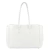 Camilla PREMIUM 10.004 DOLLARO fehér női bőr kézitáska 37 x 24 x 14 cm
