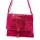 Luka 26-076 CROCO magenta női bőr kézitáska 31 x 26 x 5 cm