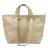 Luka 25-078 DOLLARO drapp női bőr kézitáska, válltáska 43 x 30 x 17 cm