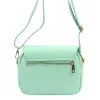 Luka 24-099 türkiz női bőr oldaltáska 23 x 16 x 8 cm