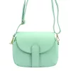 Luka 24-099 türkiz női bőr oldaltáska 23 x 16 x 8 cm