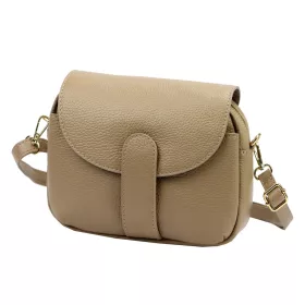 Luka 24-099  taupe női bőr oldaltáska 23 x 16 x 8 cm