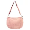 Luka 26-098 púder női velúr bőr bőr kézitáska 37 x 26 x 5 cm
