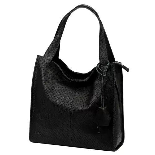 Luka 26-099 DOLLARO fekete női bőr kézitáska