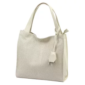 Luka 26-099 DOLLARO bézs női bőr kézitáska