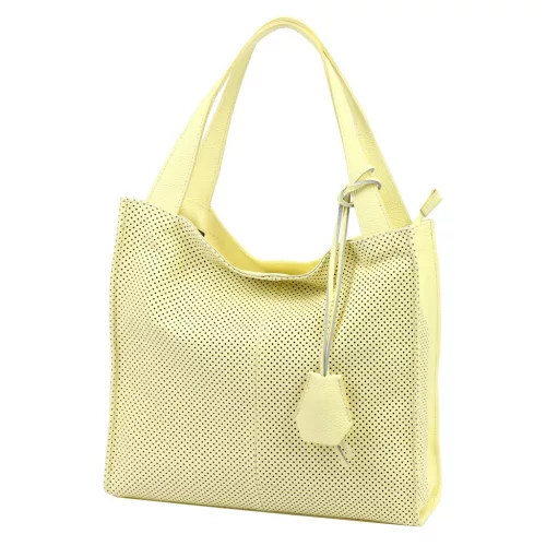 Luka 26-099 DOLLARO halvány sárga női bőr kézitáska