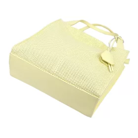 Luka 26-099 DOLLARO halvány sárga női bőr kézitáska