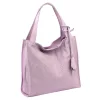 Luka 26-099 DOLLARO levendula lila női bőr kézitáska