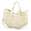 Luka 25-025 DOLLARO bézs női bőr kézitáska, válltáska 33 x 26 x 9 cm