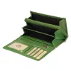 EL FORREST 920-151 RFID zöld női bőr pénztárca 16.5 x 8.5 x 3.5 cm 