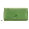 EL FORREST 920-151 RFID zöld női bőr pénztárca 16.5 x 8.5 x 3.5 cm 