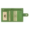 EL FORREST 853-151 RFID zöld női bőr pénztárca 11 x 9.5 x 2.5 cm