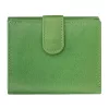 EL FORREST 853-151 RFID zöld női bőr pénztárca 11 x 9.5 x 2.5 cm