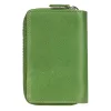 EL FORREST 821-151 RFID zöld bőr pénztárca 8.5 x 13 x 3 cm