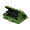 EL FORREST 820-151 RFID zöld női bőr pénztárca 9 x 11 x 3 cm