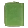 EL FORREST 820-151 RFID zöld női bőr pénztárca 9 x 11 x 3 cm