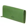 EL FORREST 743-151 RFID zöld női bőr pénztárca 18.5 x 9 x 3.5 cm