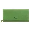 EL FORREST 743-151 RFID zöld női bőr pénztárca 18.5 x 9 x 3.5 cm
