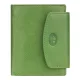 EL FORREST 727-151 RFID zöld női marhabőr pénztárca 12.5 x 10.5 x 3 cm