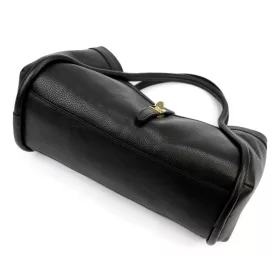   Camilla PREMIUM 10.012 fekete női bőr kézitáska 36 x 22 x 18 cm