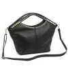 Camilla 10.003 MN fekete női bőr kézitáska 42 x 23 x 10 cm