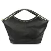 Camilla 10.003 MN fekete női bőr kézitáska 42 x 23 x 10 cm